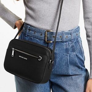 Michael Kors Jet Set Saffiano Leather Crossbody Bag